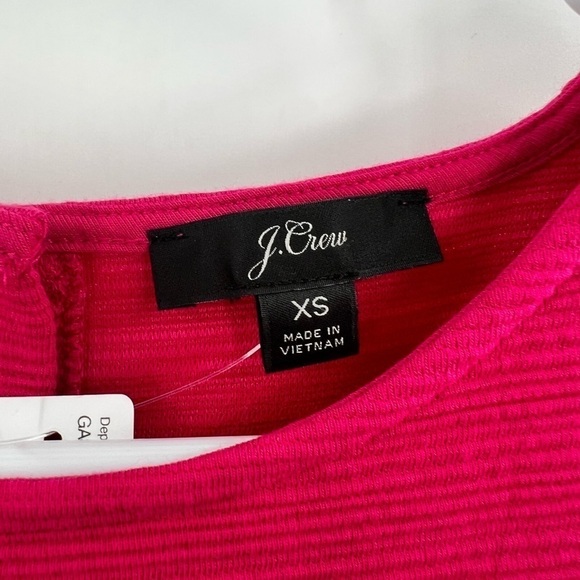 J. Crew pink blouse flare sleeves size XS - Picture 8 of 11